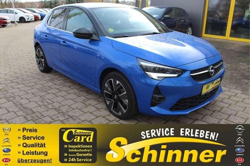 Gebraucht Opel Corsa-e Ultimate 100 kW (136 PS) 2021 Dunkel blau metallic Kleinwagen