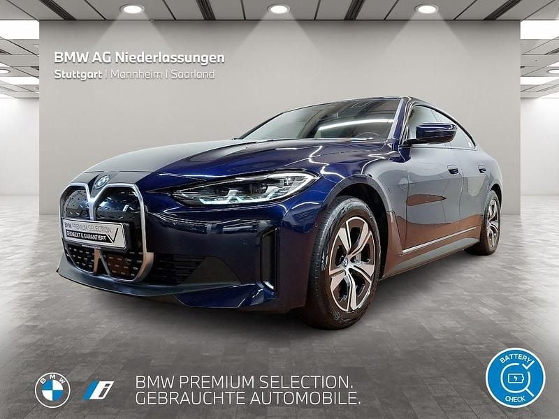 Blau Gebraucht 2023 BMW i4 Limousine | 41.490 € (Fairer Preis) - Bild 1/4