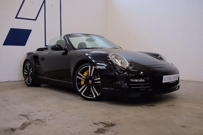 Schwarz Gebraucht 2012 Porsche 911 Turbo S Cabriolet Cabrio | 104.900 € (Superpreis) - Bild 1/4