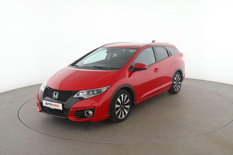 Rot Gebraucht 2016 Honda Civic Executive Kombi | 13.430 € (Fairer Preis) - Bild 1/3