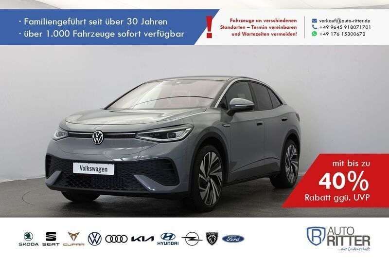 Grau (mondsteingrau (dach in s.../grau) Gebraucht 2023 VW ID.5 Pro Performance SUV | 33.990 € (Superpreis) - Bild 1/2
