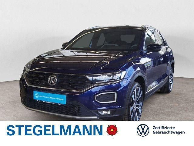 Atlantik blue metallic Gebraucht 2019 VW T-Roc Sportline SUV | 21.780 € (Fairer Preis) - Bild 1/4