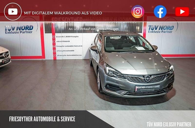 Grau Gebraucht 2020 Opel Astra Elegance Limousine | 13.490 € (Guter Preis) - Bild 1/4