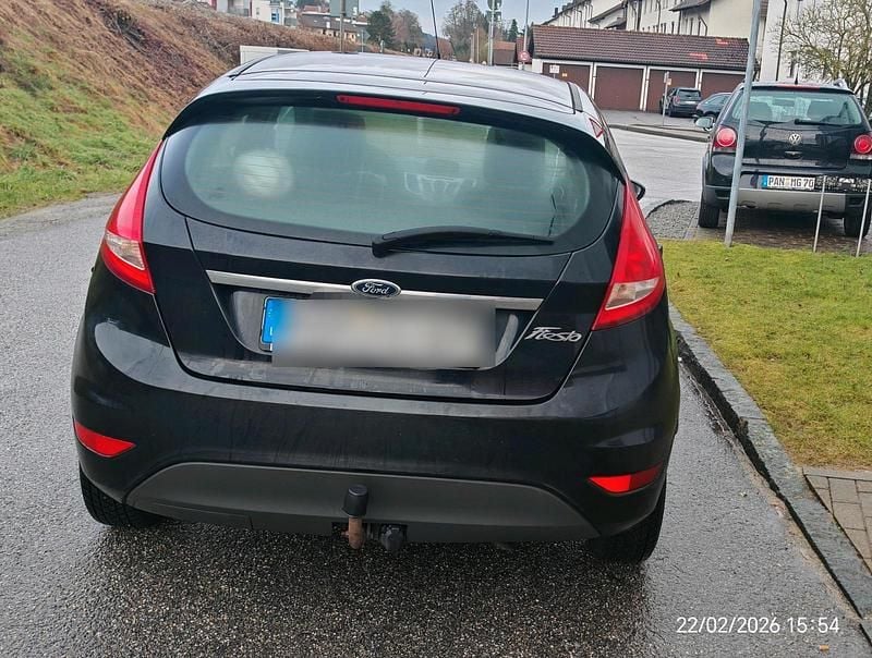 Gebraucht Ford Fiesta Trend 97 PS (71 kW) 2012 Schwarz Kleinwagen
