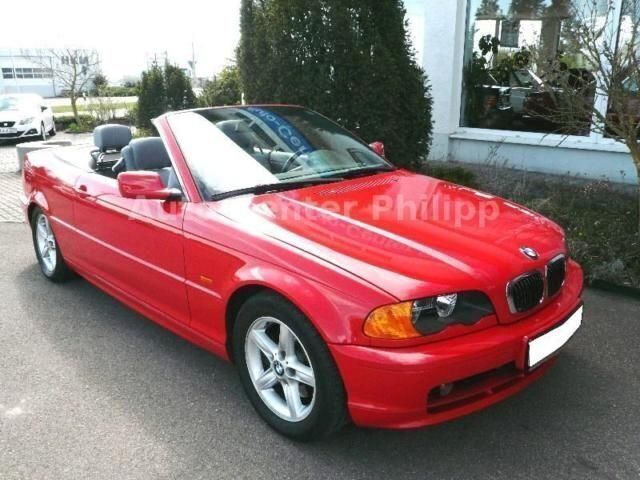 Rot Gebraucht 2000 BMW 323 Cabriolet Sport Line Cabrio | 8.900 € (Fairer Preis) - Bild 1/4