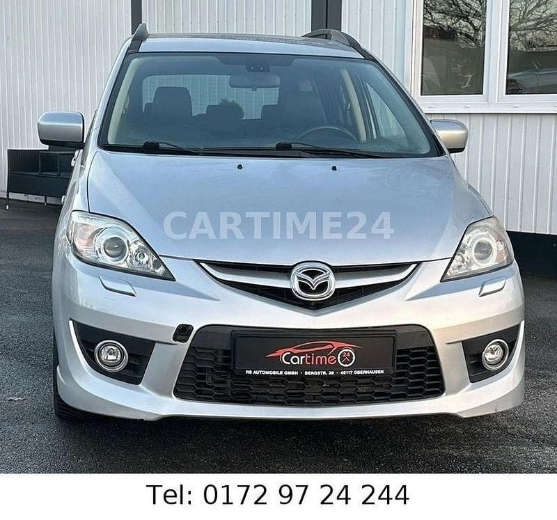 Gebraucht Mazda 5 Active Plus 145 PS (106 kW) 2010 Sunlight silver Van / Kleinbus