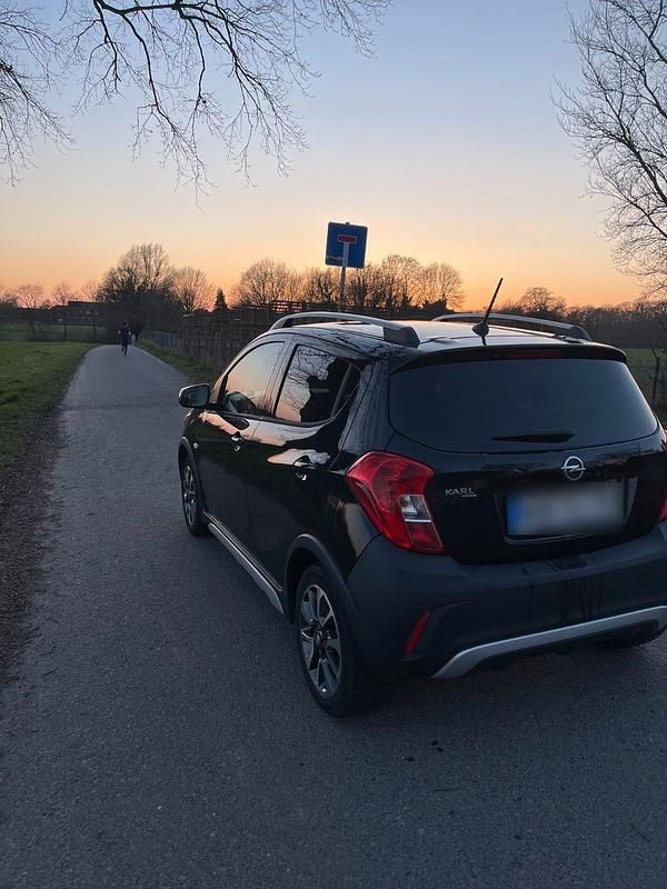 Gebraucht Opel Karl Rocks 73 PS (53 kW) 2019 Schwarz Kleinwagen