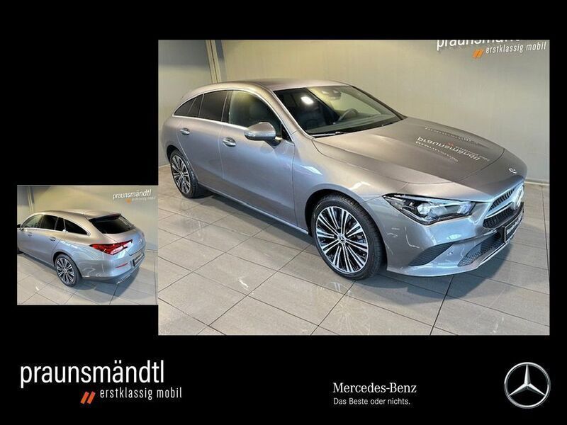 Grau Gebraucht 2023 Mercedes CLA200 Progressive Limousine | 33.490 € (Guter Preis) - Bild 1/4