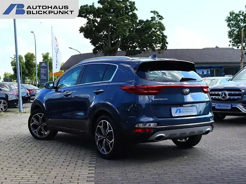 Gebraucht Kia Sportage GT-Line 185 PS (136 kW) 2019 Cosmo blue (metallic) SUV