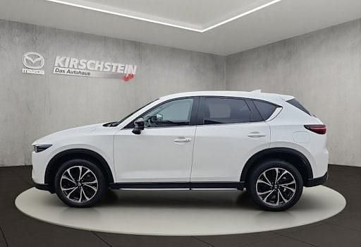 Gebraucht Mazda CX-5 Newground 184 PS (135 kW) 2023 Snowflake white pearl (metallic) SUV