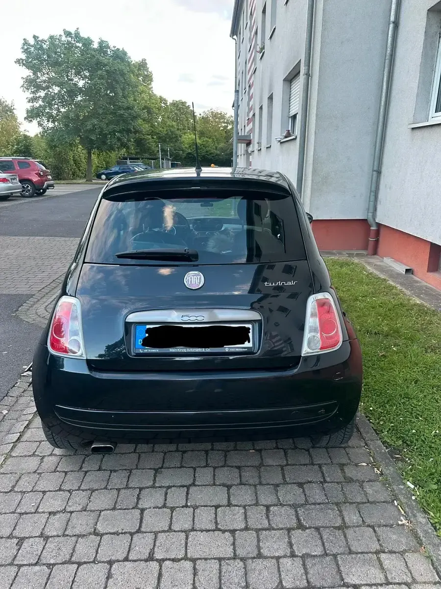 Gebraucht Fiat 500 69 PS (50 kW) 2011 Schwarz Kleinwagen