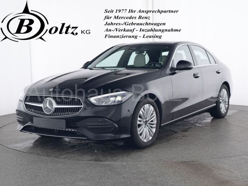 Obsidianschwarz Gebraucht 2024 Mercedes C180 Avantgarde Limousine | 40.800 € (Etwas zu teuer) - Bild 1/4