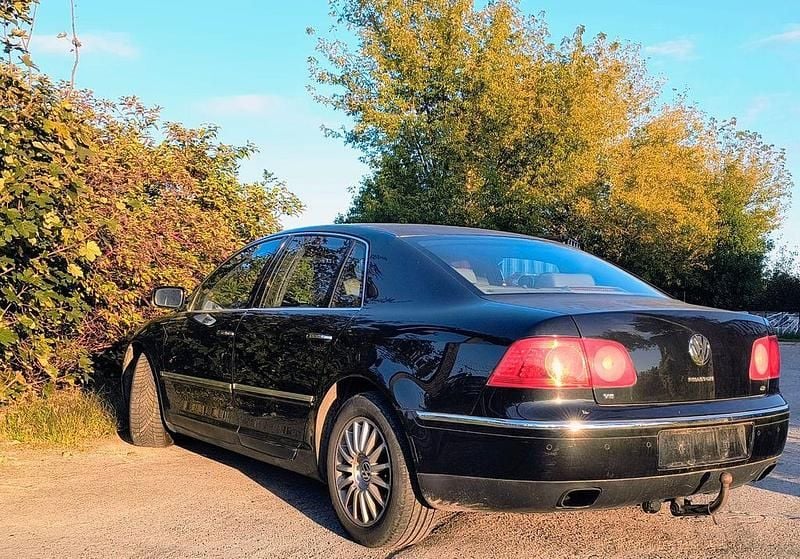 Schwarz Gebraucht 2006 VW Phaeton Limousine | 3.799 € (Superpreis) - Bild 1/4