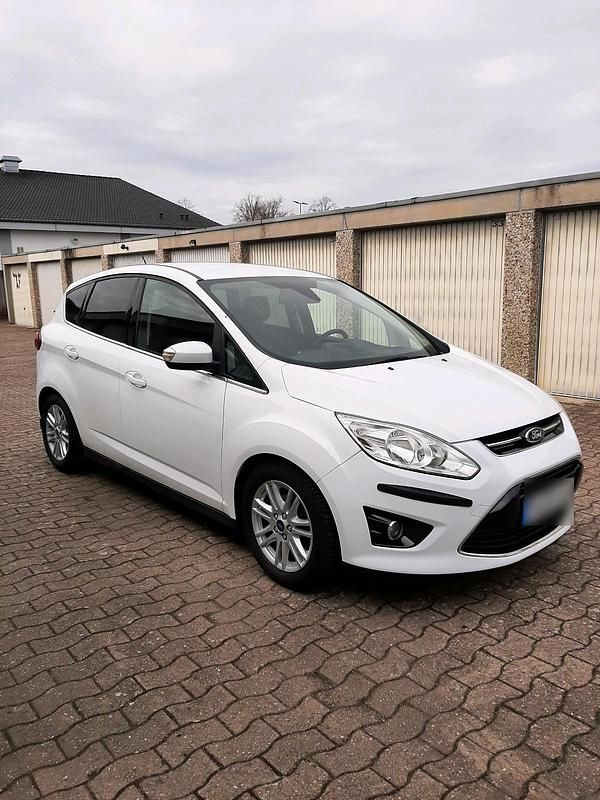Gebraucht Ford C-MAX Titanium 125 PS (91 kW) 2013 Weiß Van / Kleinbus