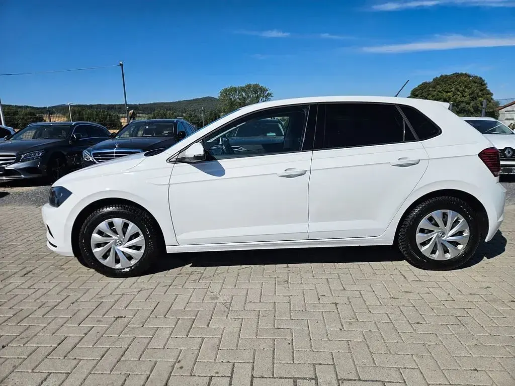 Gebraucht VW Polo Comfortline 75 PS (55 kW) 2018 Weiß Kleinwagen