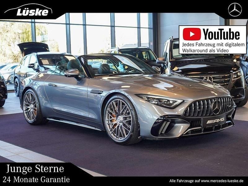 Selenitgrau Gebraucht 2023 Mercedes SL63 AMG AMG Cabrio | 129.900 € (Superpreis) - Bild 1/4