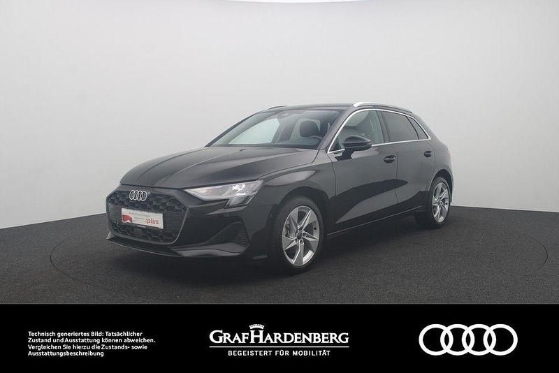 Schwarz Gebraucht 2024 Audi A3 Sportback Limousine | 31.380 € (Guter Preis) - Bild 1/4