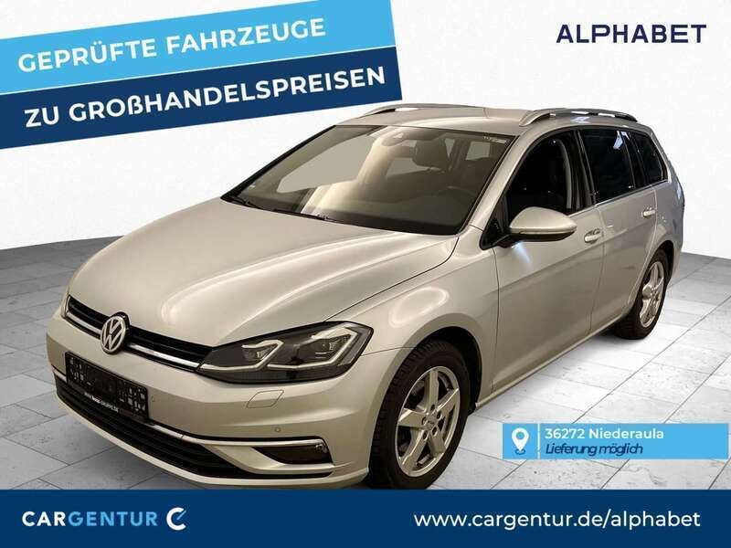 Reflexsilber Gebraucht 2020 VW Golf VII Highline Kombi | 18.995 € (Guter Preis) - Bild 1/2
