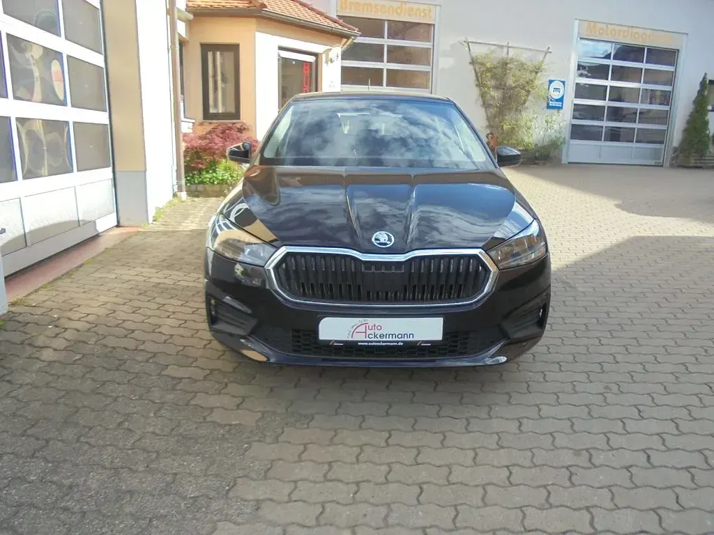 Gebraucht Skoda Fabia Ambition 95 PS (69 kW) 2023 Schwarzmagic Kleinwagen