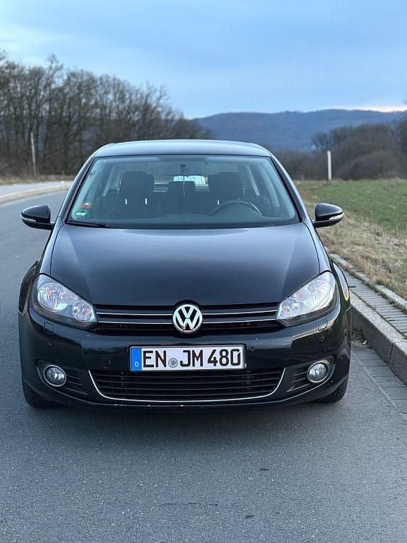 Gebraucht VW Golf VI Highline 122 PS (89 kW) 2011 Schwarz Kleinwagen