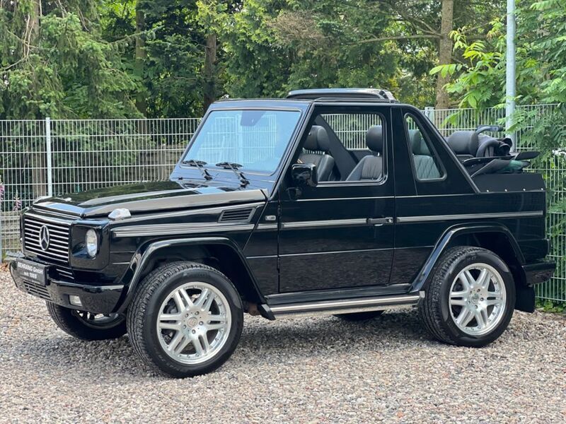 Schwarz Gebraucht 2001 Mercedes G500 SUV | 199.999 € - Bild 1/4