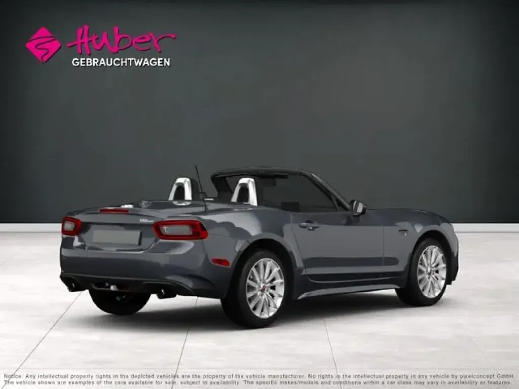 Gebraucht Fiat 124 Spider 140 PS (102 kW) 2018 Titanium flash mica (metallic) Cabrio