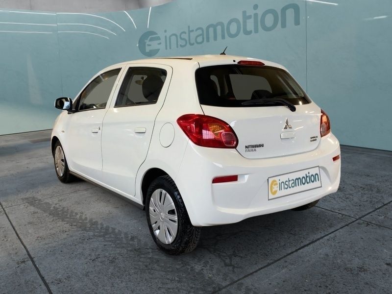 Gebraucht Mitsubishi Space Star Diamant Edition 71 PS (52 kW) 2019 Weiß Limousine