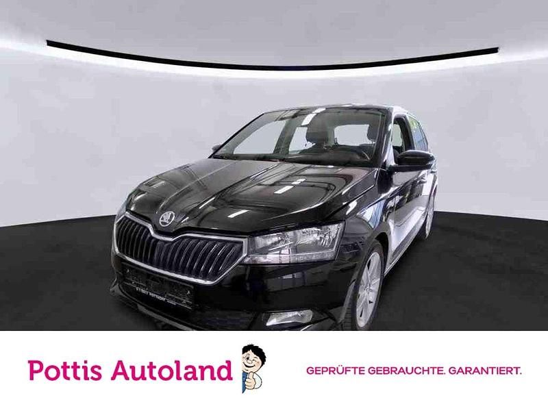 Schwarz Gebraucht 2021 Skoda Fabia Cool Plus Limousine | 12.443 € (Fairer Preis) - Bild 1/4