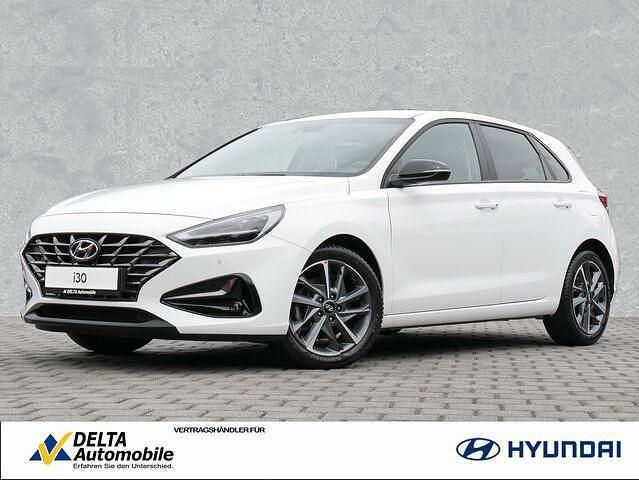 Polar white / sol Gebraucht 2022 Hyundai i30 Edition 30+ Limousine | 21.380 € (Etwas zu teuer) - Bild 1/2