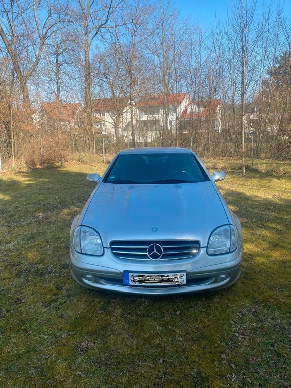 Gebraucht Mercedes SLK200 163 PS (119 kW) 2002 Silber Cabrio