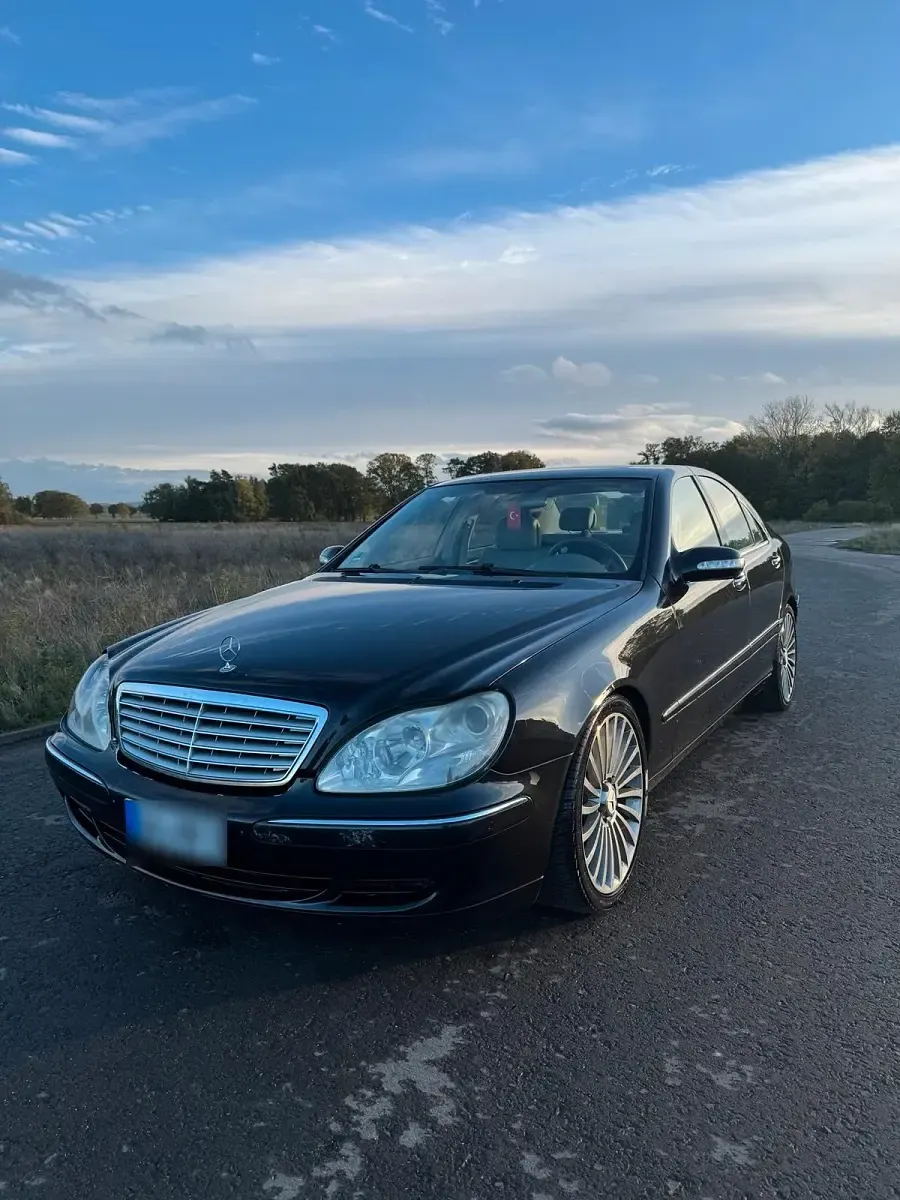 Gebraucht Mercedes S320 204 PS (150 kW) 2003 Schwarz Limousine