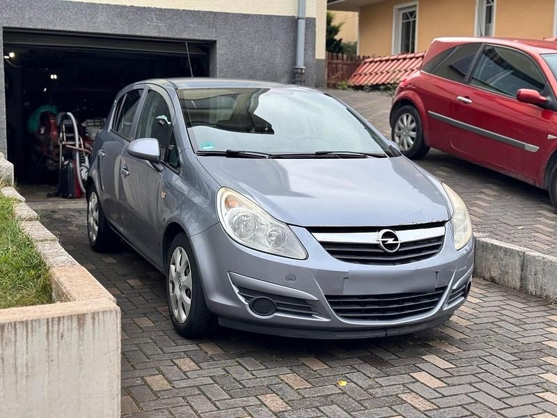 Silber Gebraucht 2009 Opel Corsa Kleinwagen | 1.000 € (Guter Preis) - Bild 1/4