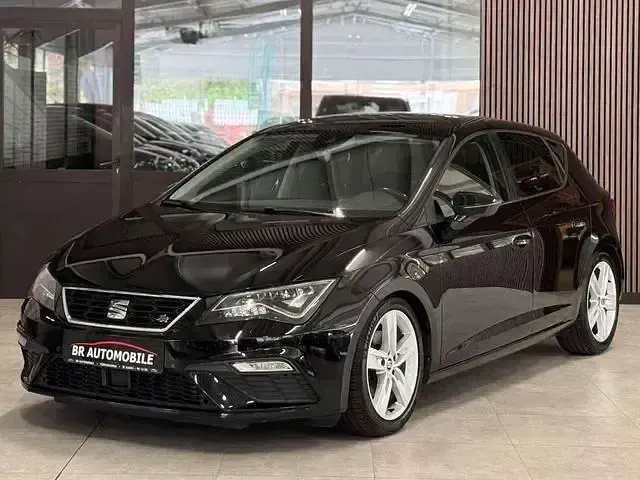 Usata Seat Leon FR 150 CV (110 kW) 2017 Nero Berlina