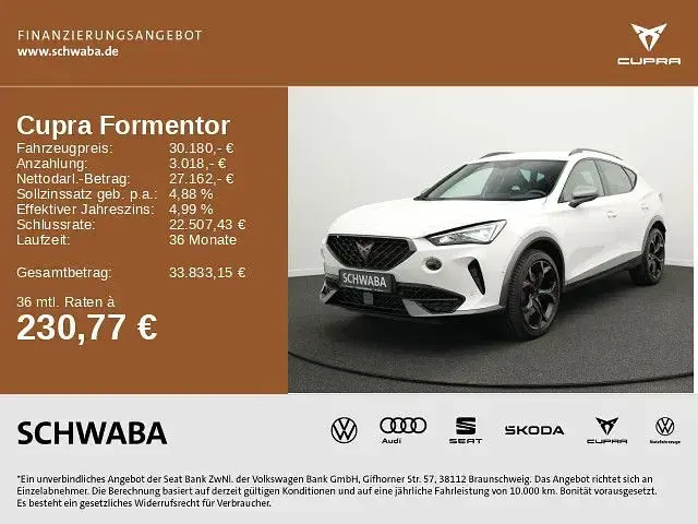 Gebraucht Cupra Formentor VZ 310 PS (228 kW) 2024 Weiß SUV