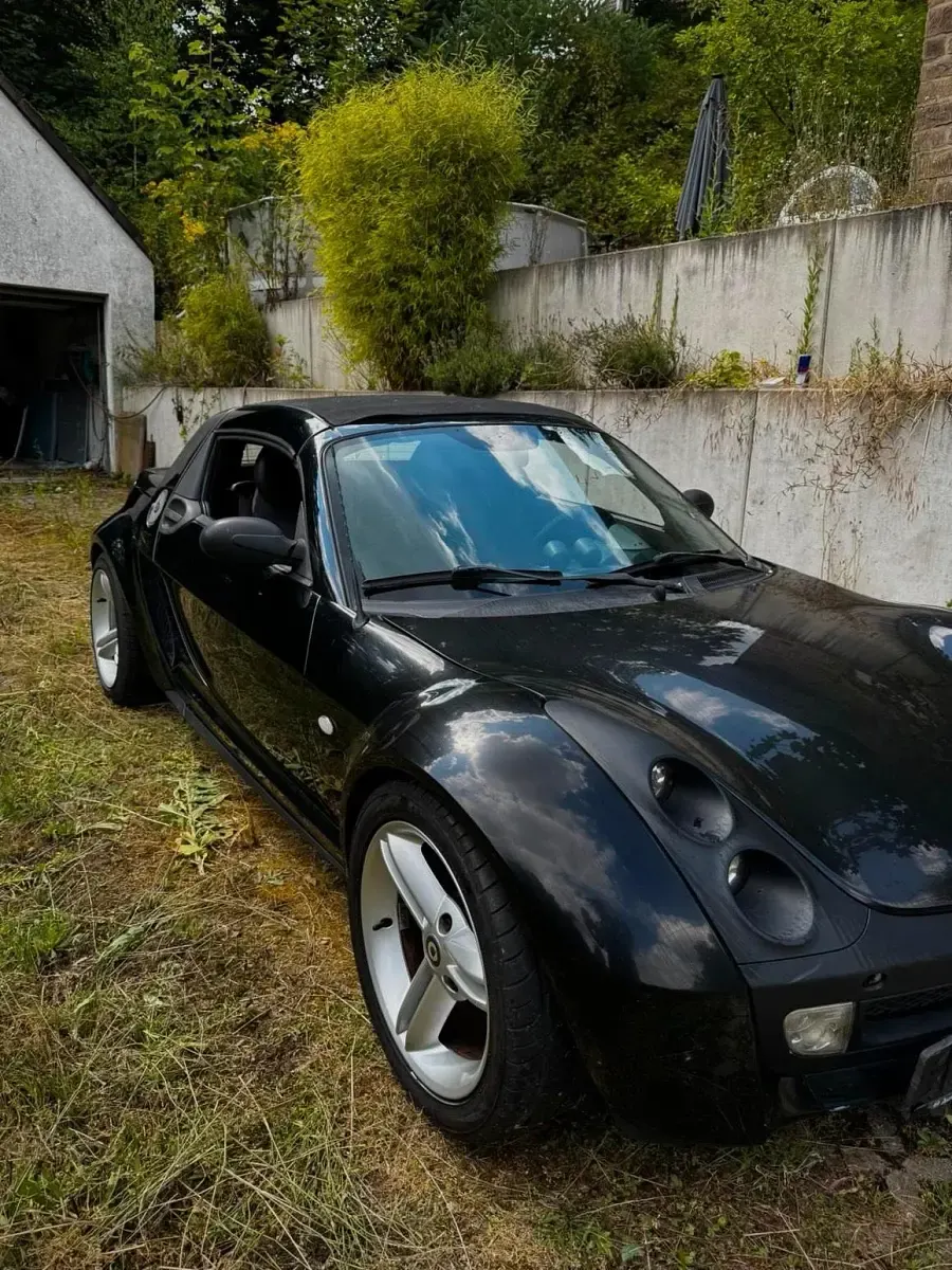 Gebraucht Smart Roadster 82 PS (60 kW) 2003 Schwarz Cabrio