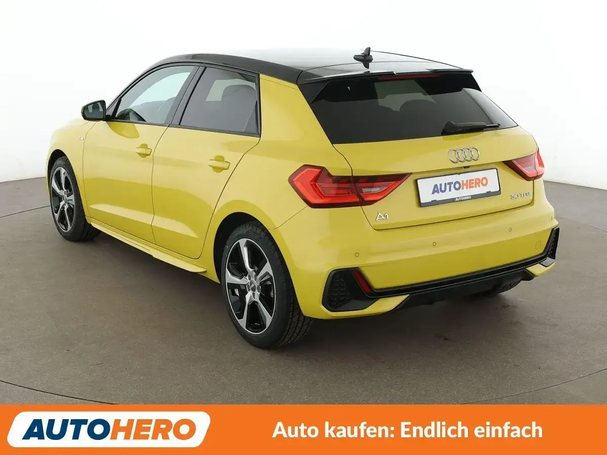 Gebraucht Audi A1 Sportback S-Line 116 PS (85 kW) 2019 Gelb Kleinwagen