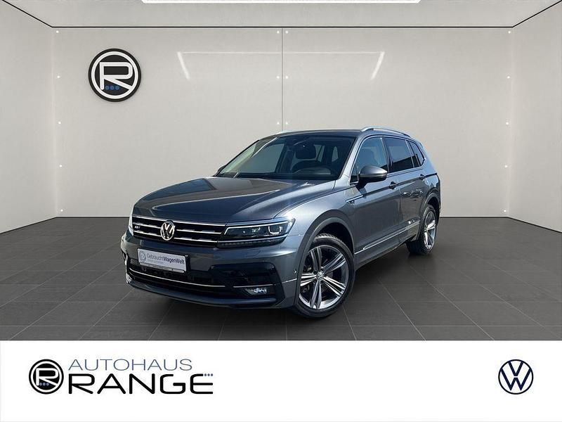 Grau Gebraucht 2020 VW Tiguan Allspace Highline SUV | 33.980 € (Teuer) - Bild 1/4