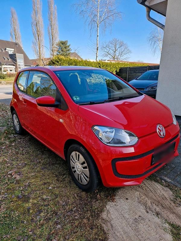 Rot Gebraucht 2015 VW up! Kleinwagen | 5.550 € (Fairer Preis) - Bild 1/4