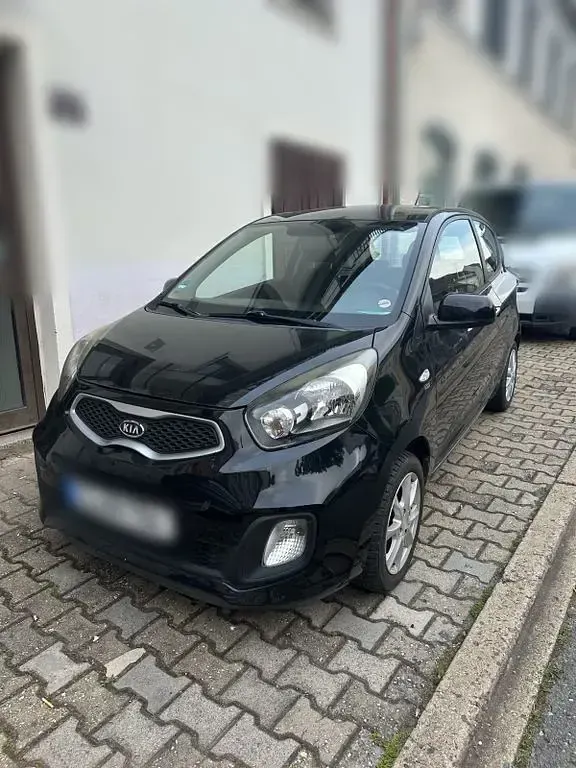 Gebraucht Kia Picanto 69 PS (50 kW) 2012 Schwarz Kleinwagen