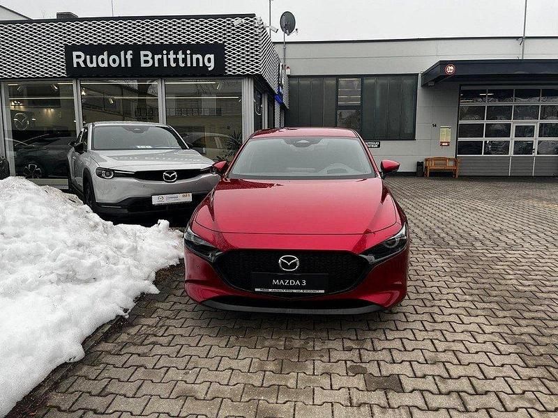 Neu Mazda 3 Exclusive-Line 140 PS (102 kW) 2025 Rot Limousine