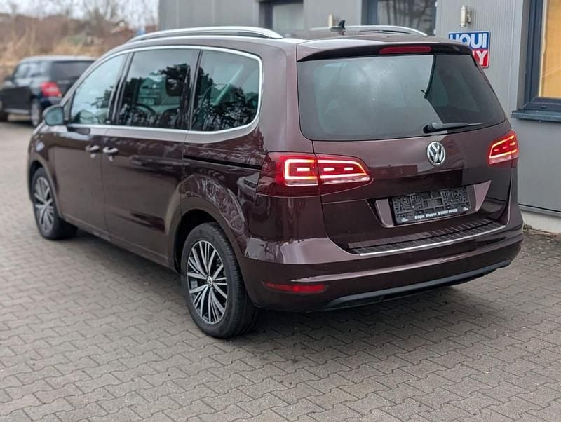 Brugt VW Sharan Allstar 150 HK (110 kW) 2016 Rød MPV