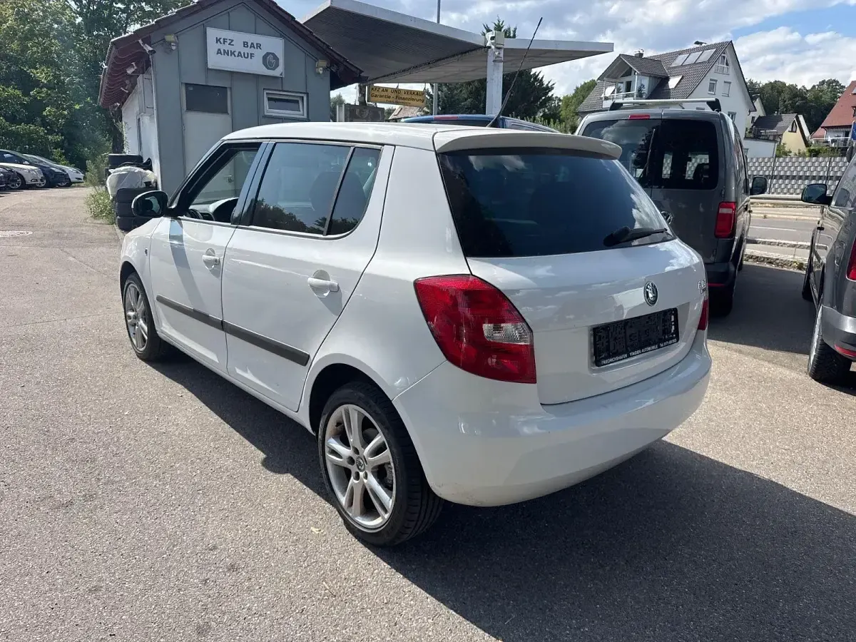 Gebraucht Skoda Fabia Sport 86 PS (63 kW) 2008 Weiß Kleinwagen