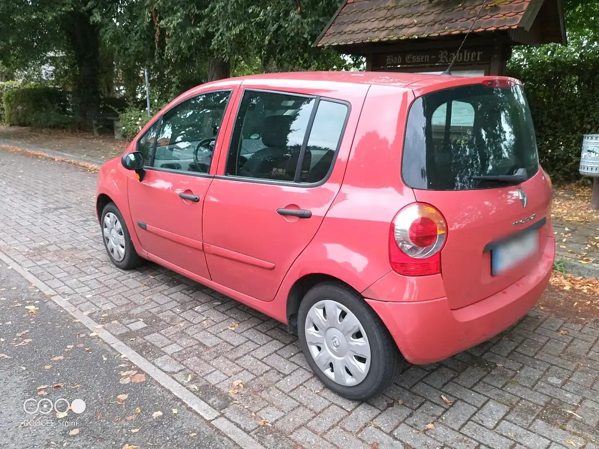 Gebraucht Renault Modus 75 PS (55 kW) 2004 Rot Van / Kleinbus