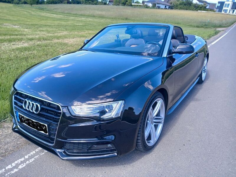 Schwarz Gebraucht 2014 Audi A5 Cabriolet Sport Cabrio | 18.999 € - Bild 1/4