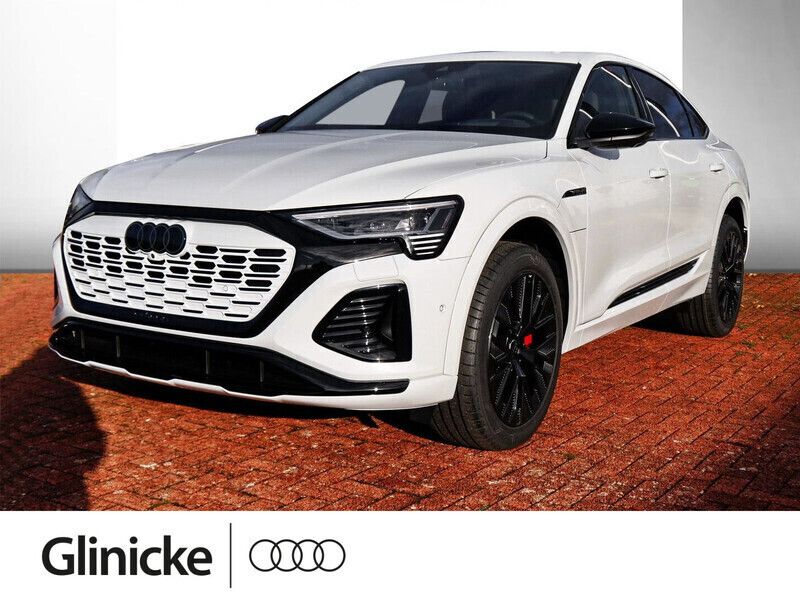Weiß Gebraucht 2022 Audi Q8 e-tron S-Line SUV | 94.880 € - Bild 1/4