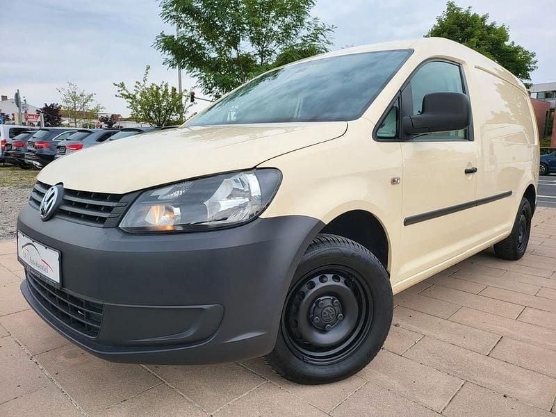 Gelb Gebraucht 2014 VW Caddy Maxi Van / Kleinbus | 10.900 € (Fairer Preis) - Bild 1/4
