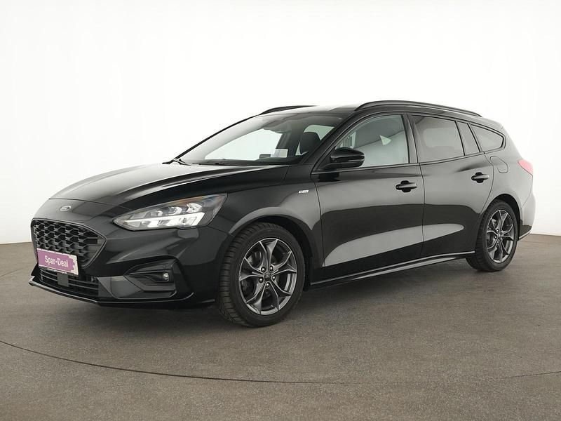 Schwarz Gebraucht 2021 Ford Focus ST-Line Kombi | 15.226 € (Fairer Preis) - Bild 1/4