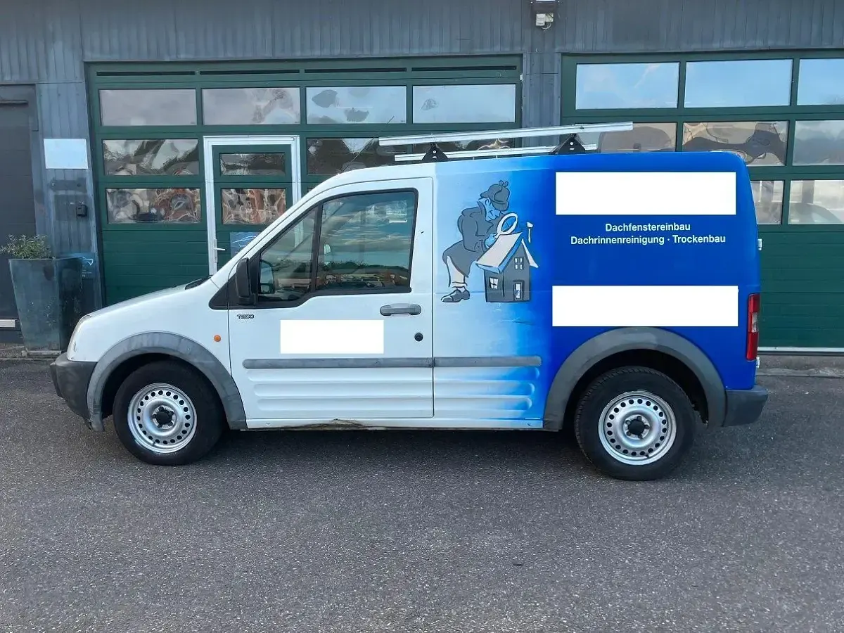 Gebraucht Ford Transit 75 PS (55 kW) 2005 Weiß Van / Kleinbus