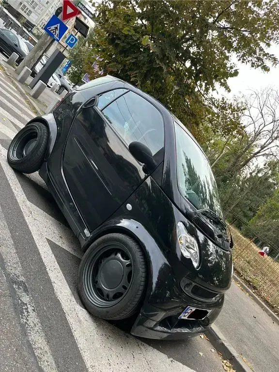 Gebraucht Smart Roadster Brabus 92 PS (67 kW) 2002 Schwarz Cabrio