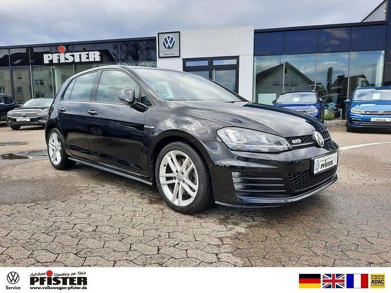 Schwarz Gebraucht 2014 VW Golf VII GTD Limousine | 14.490 € (Teuer) - Bild 1/4
